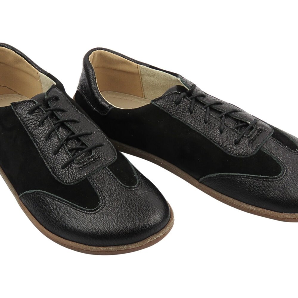Barefoot batai moterims – natūrali oda – Nika Komfort 1429-Black - Image 8