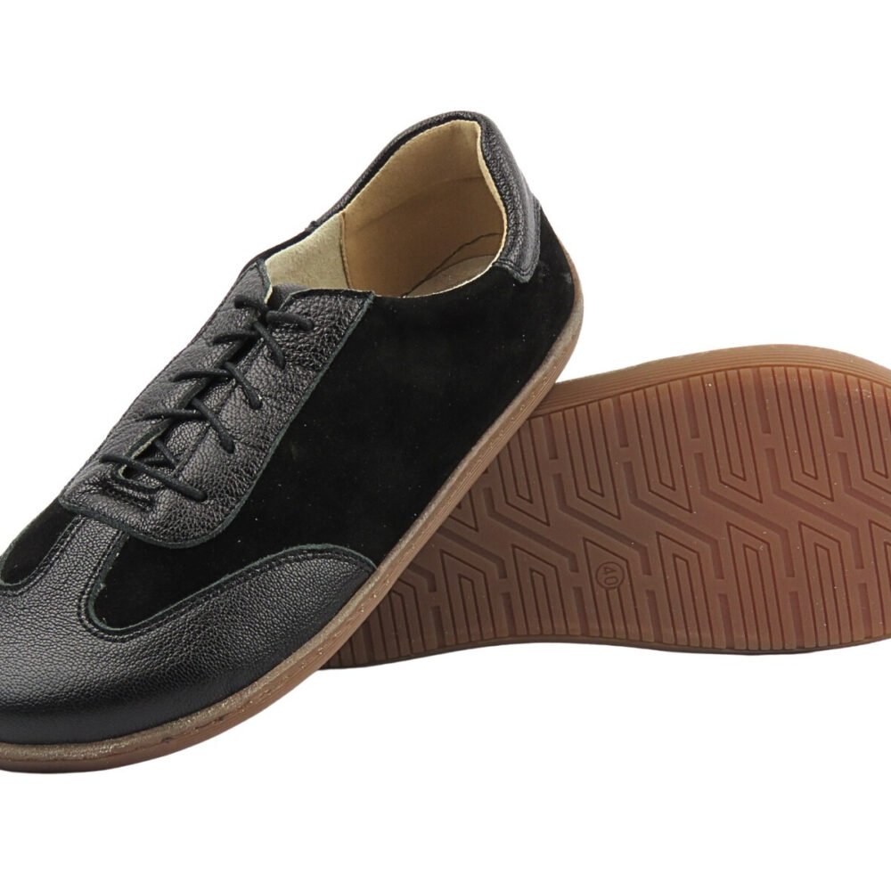 Barefoot batai moterims – natūrali oda – Nika Komfort 1429-Black - Image 2