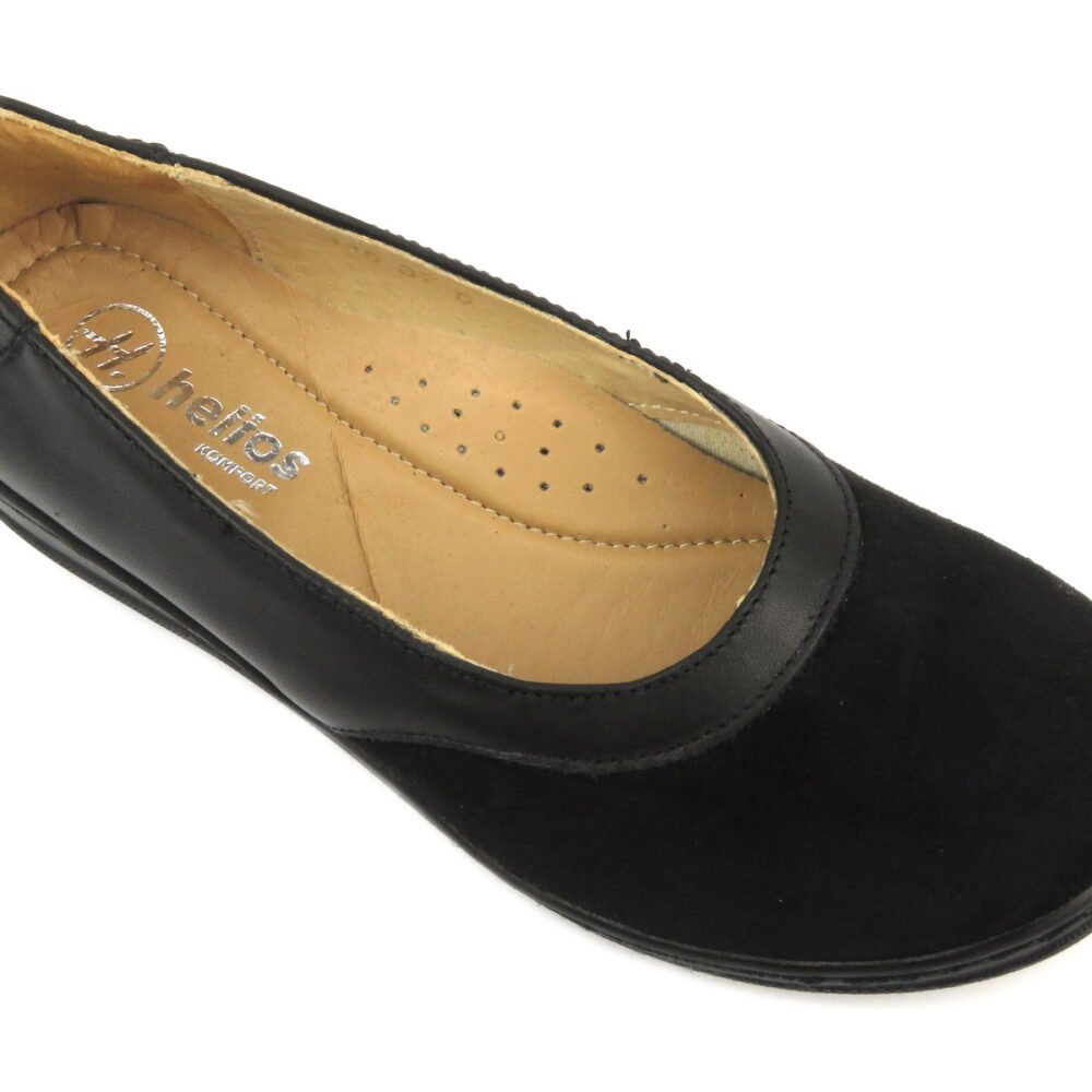 Patogūs bateliai moterims – natūrali oda – Helios Komfort 426 Black - Image 4
