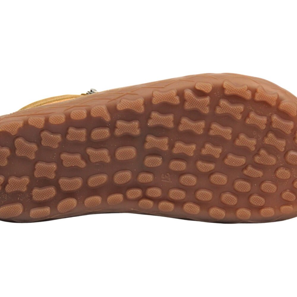 Barefoot batai moterims – natūrali oda – NIKA COMFORT 1443 Camel - Image 3