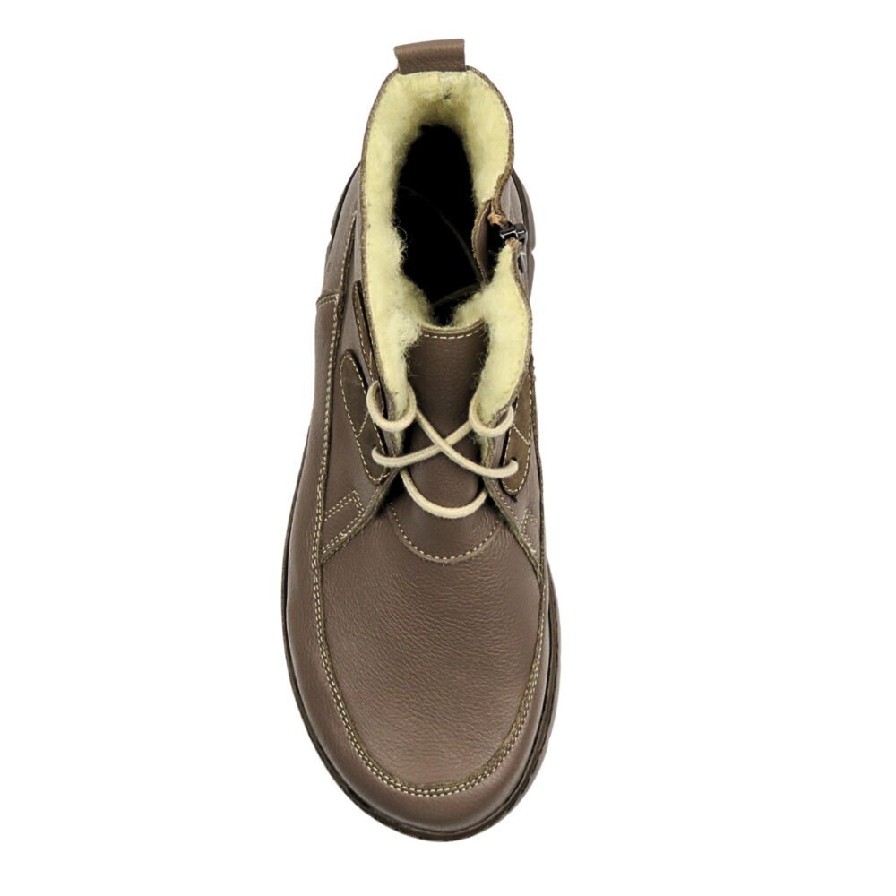 Patogūs batai moterims – natūrali oda – Helios Komfort 795 Khaki - Image 4