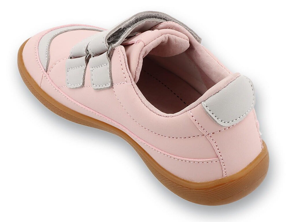 Vaikiški barefoot batai mergaitėms BEFADO Barefoot Casual 004Y001 (rožiniai) - Image 5