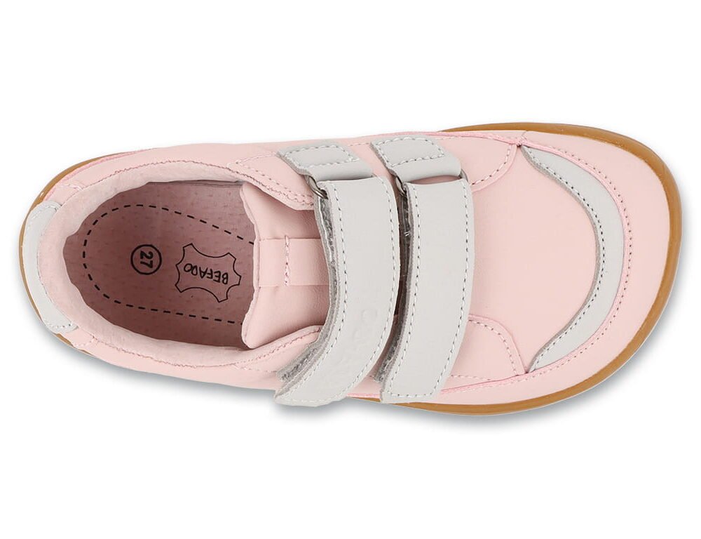 Vaikiški barefoot batai mergaitėms BEFADO Barefoot Casual 004Y001 (rožiniai) - Image 6