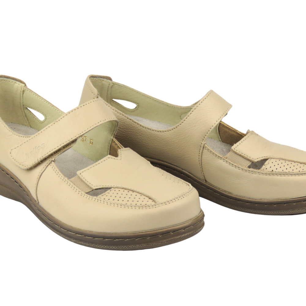 Vasariniai bateliai moterims HELIOS COMFORT 379 ECRU K plotis - Image 4