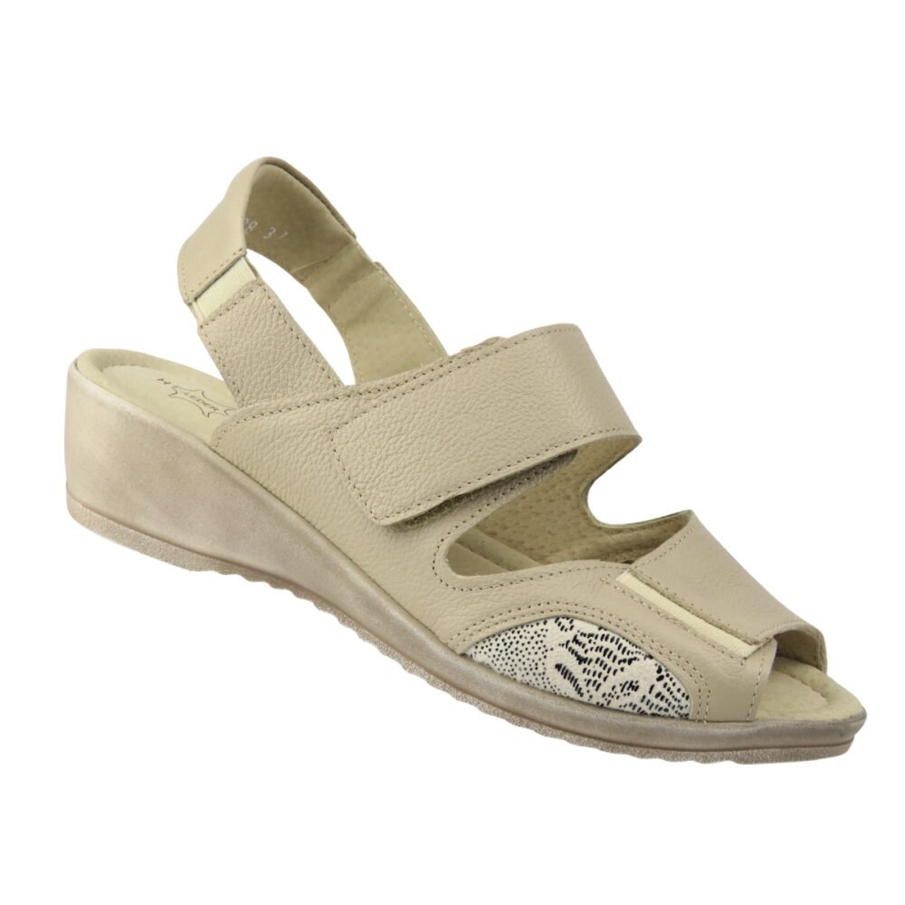 Patogios odinės basutės Axel comfort H plotis 2517