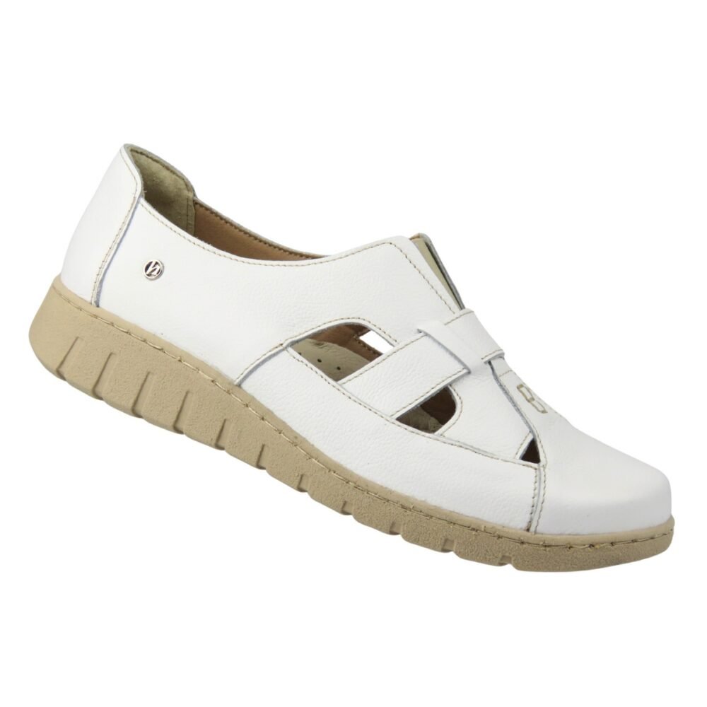 Patogūs pusbačiai moterims HELIOS COMFORT 474 Balti