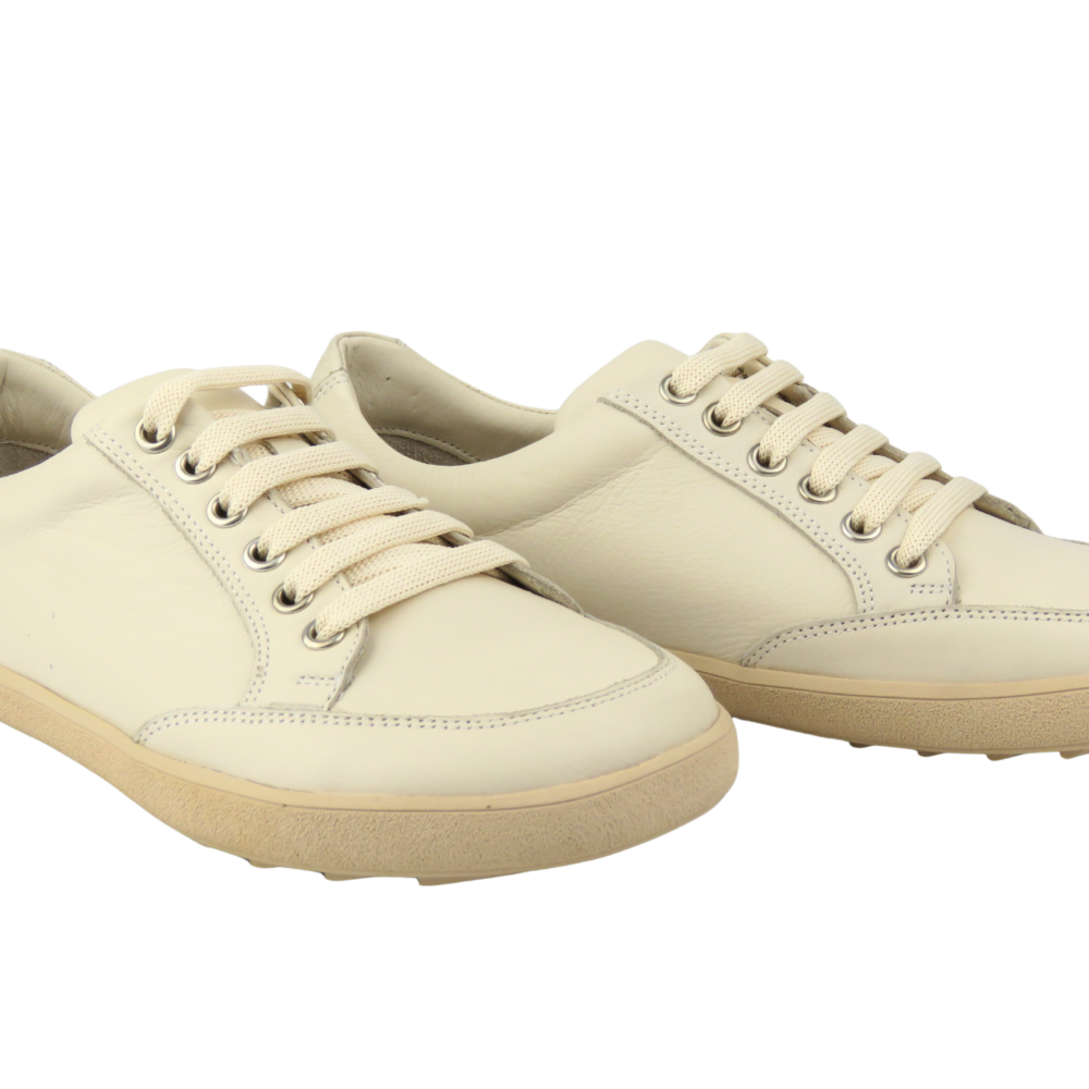 Barefoot batai moterims – natūrali oda – Nika Komfort 26014 Crema - Image 4