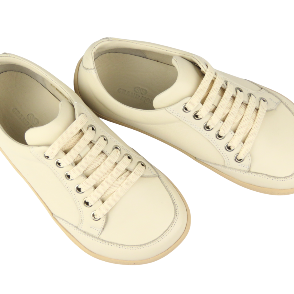 Barefoot batai moterims – natūrali oda – Nika Komfort 26014 Crema - Image 2