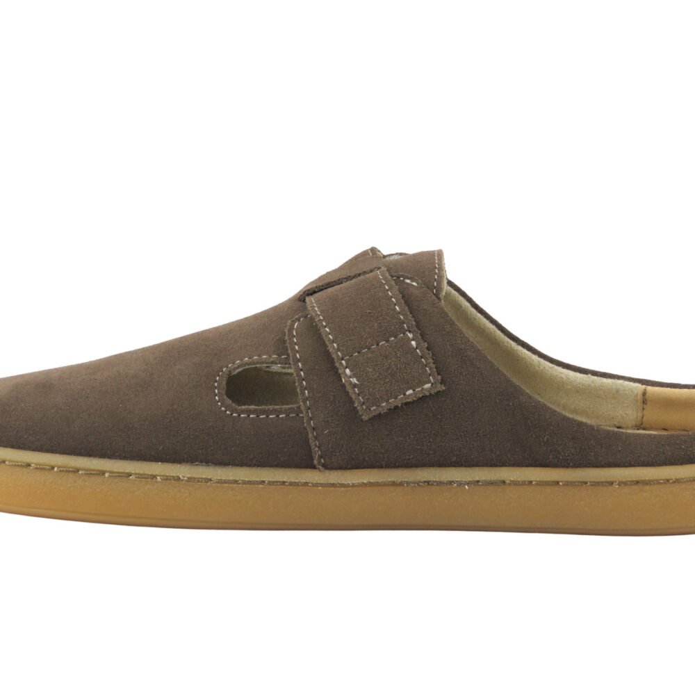 Premium odinės barefoot tipo šlepetės HELIOS KOMFORT 1471 rudos - Image 3
