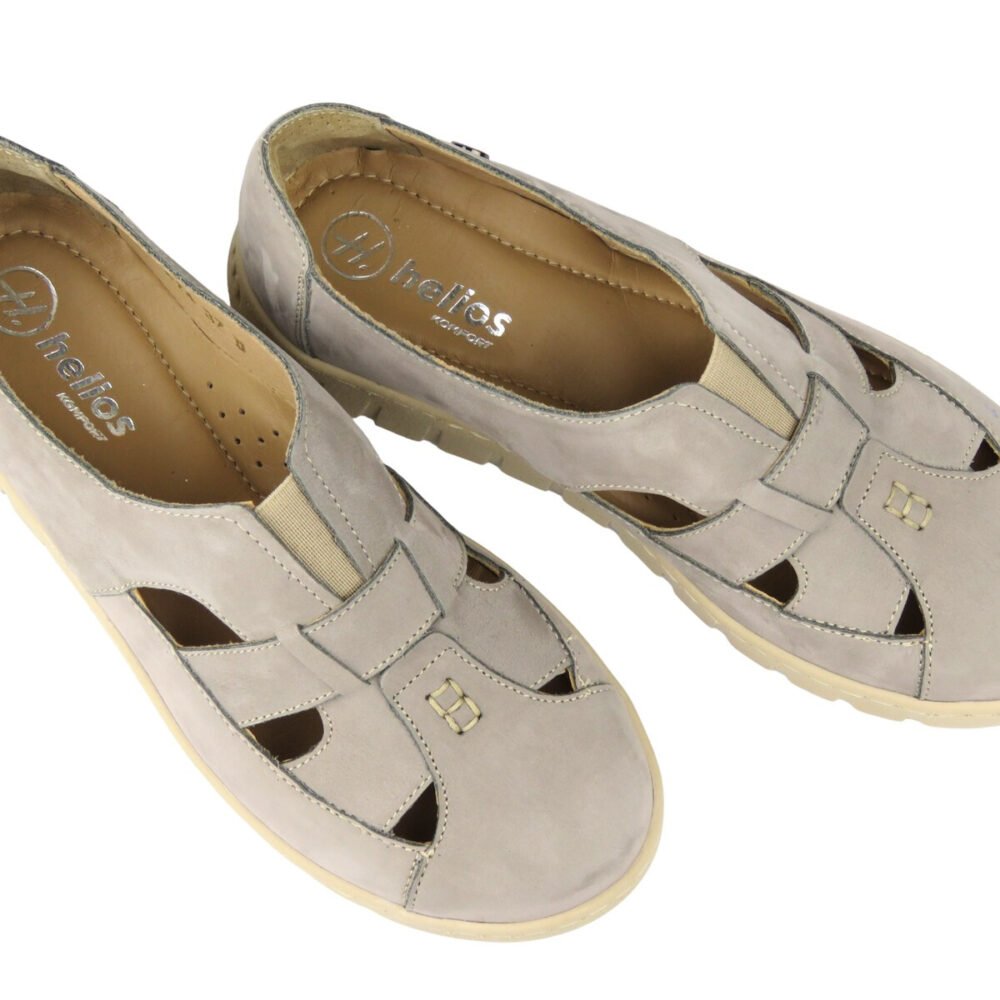 Patogūs pusbačiai moterims HELIOS COMFORT 474 Pilki - Image 3