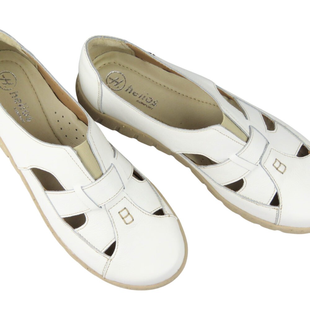 Patogūs pusbačiai moterims HELIOS COMFORT 474 Balti - Image 3