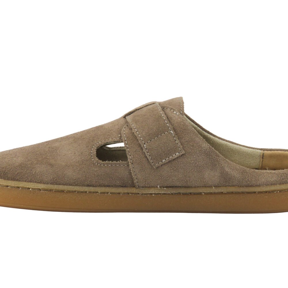 Premium odinės barefoot tipo šlepetės HELIOS KOMFORT 1471 šviesiai ruda - Image 3